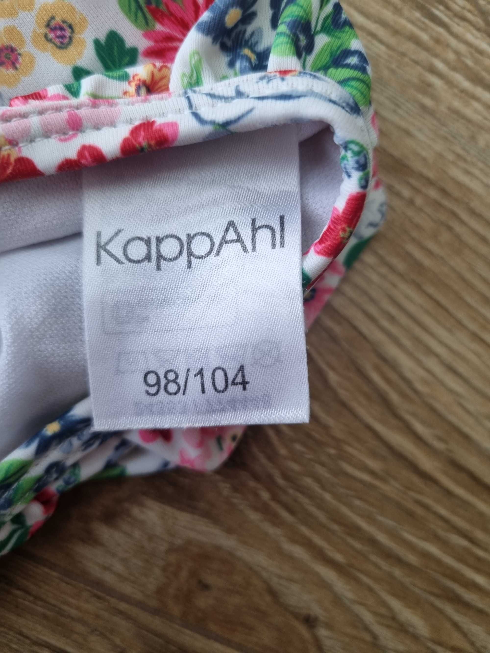 Strój kąpielowy dla dziewczynki KappAhl r.98/104 w kwiaty