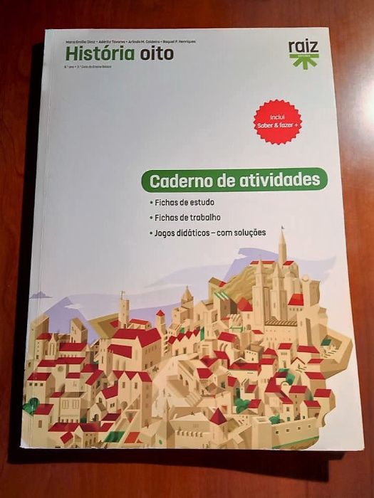 Carderno de atividades 8º Ano - Historia Oito - Novo