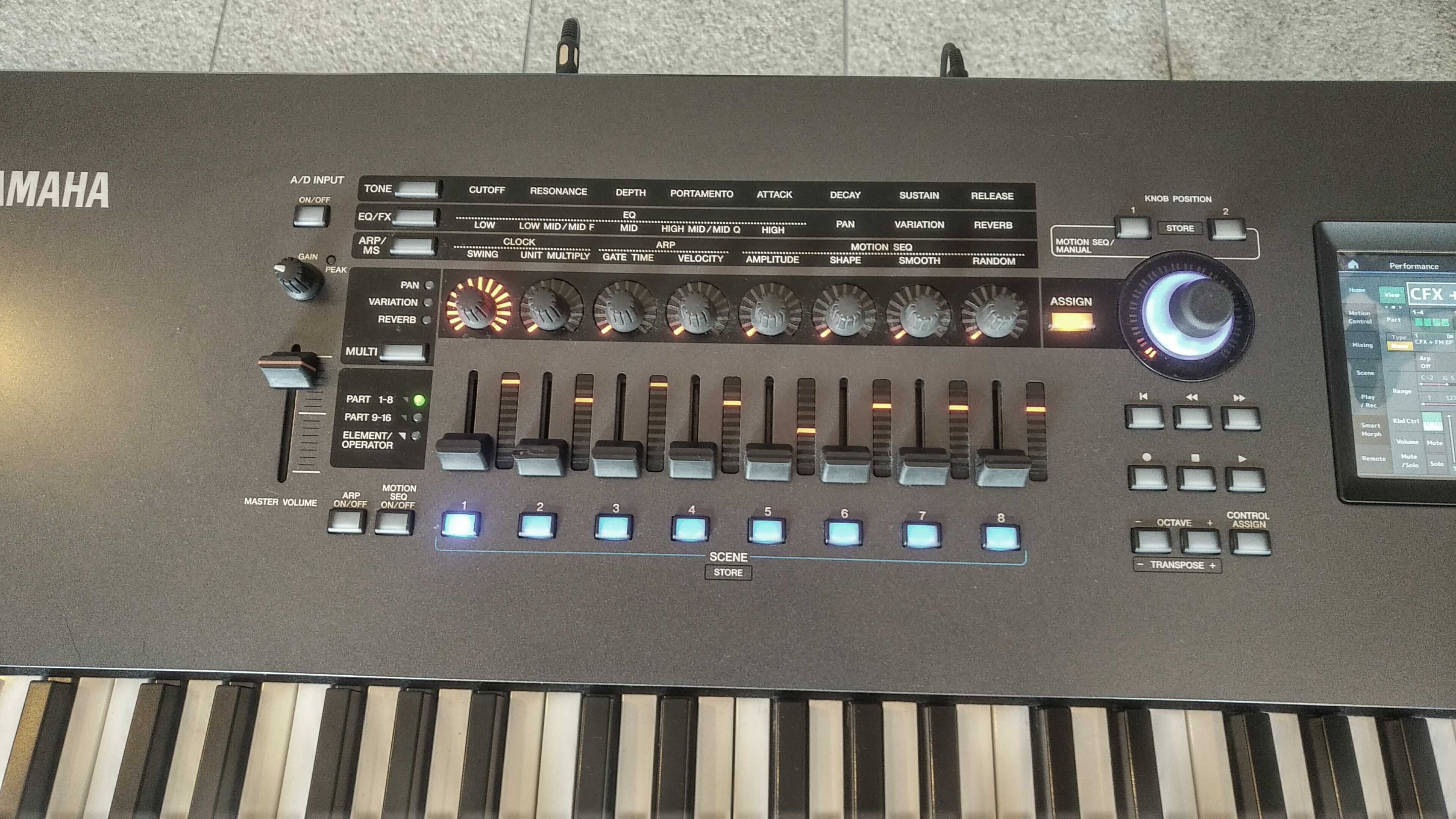 Yamaha Montage 8 stan bardzo dobry Flagowy model