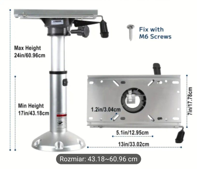 Podstawa fotela sternika