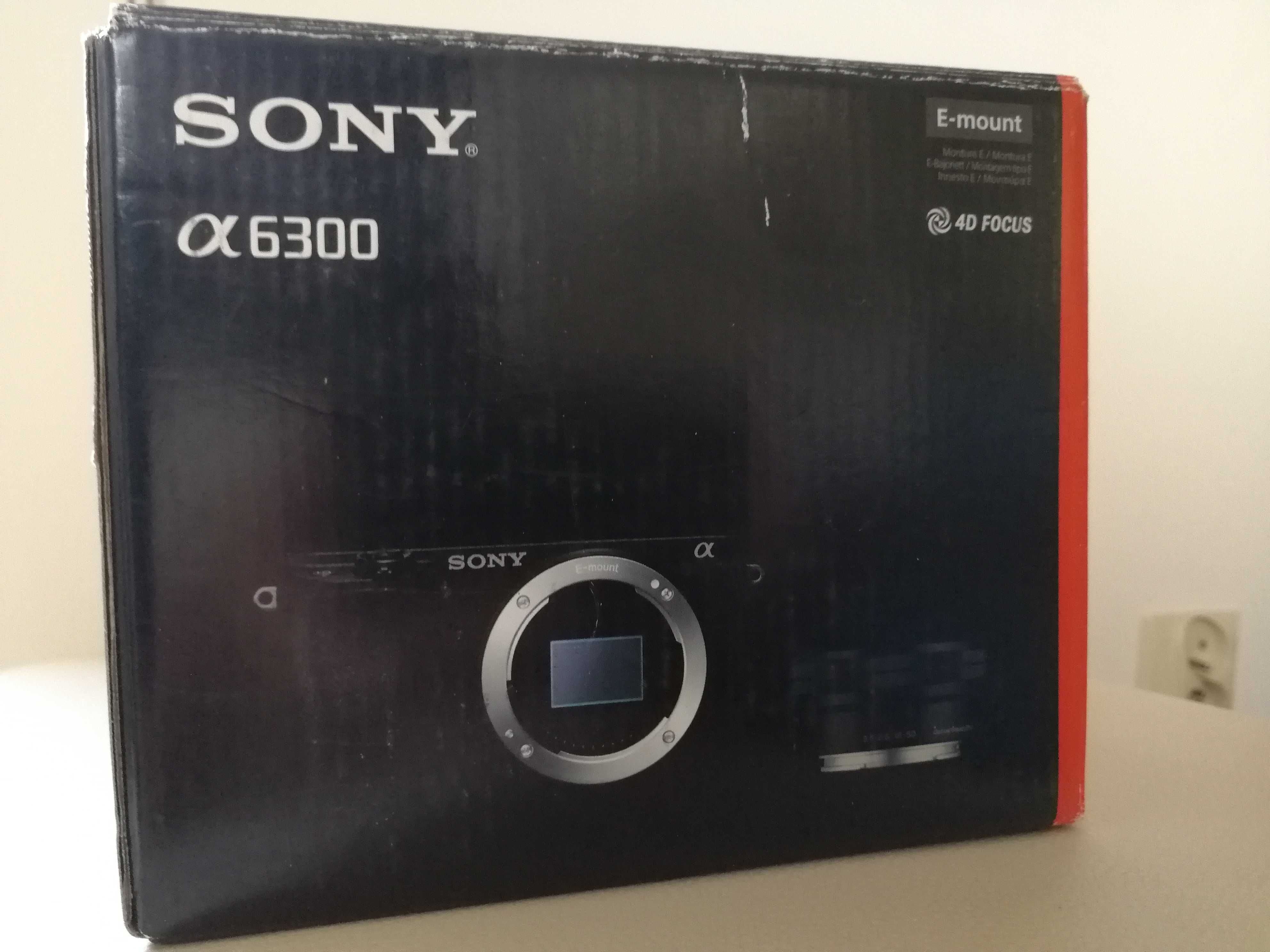 V' Kamera Sony a6300 +Sony 20 2.8 +2 baterie + karta - gwarancja