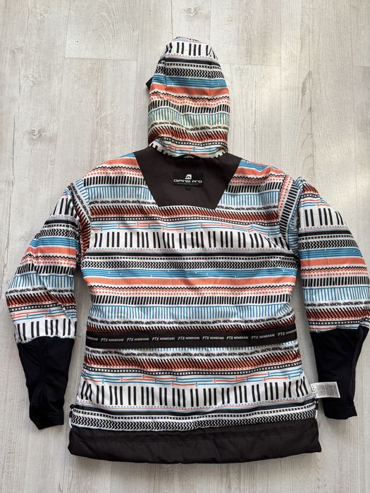 Męska kurtka narciarska Alpine pro L membrana ptx 10000 zimowa brązowa