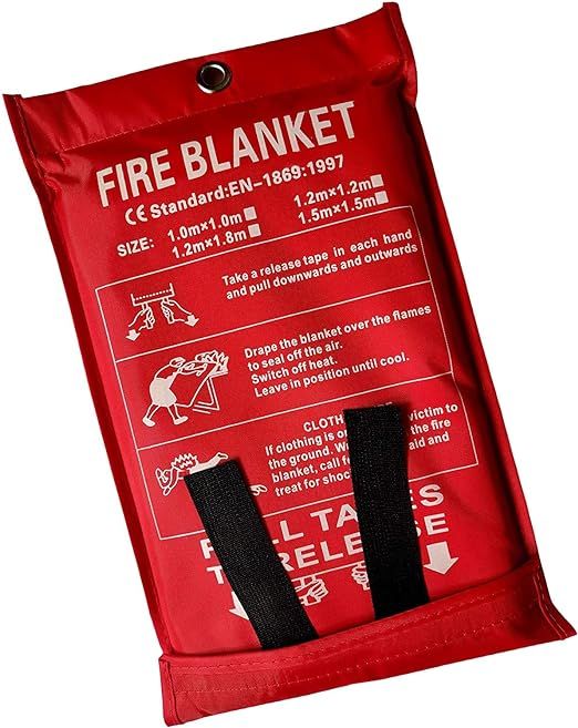 fire blanket koc gaśniczy z włókna szklanego 1mx1m