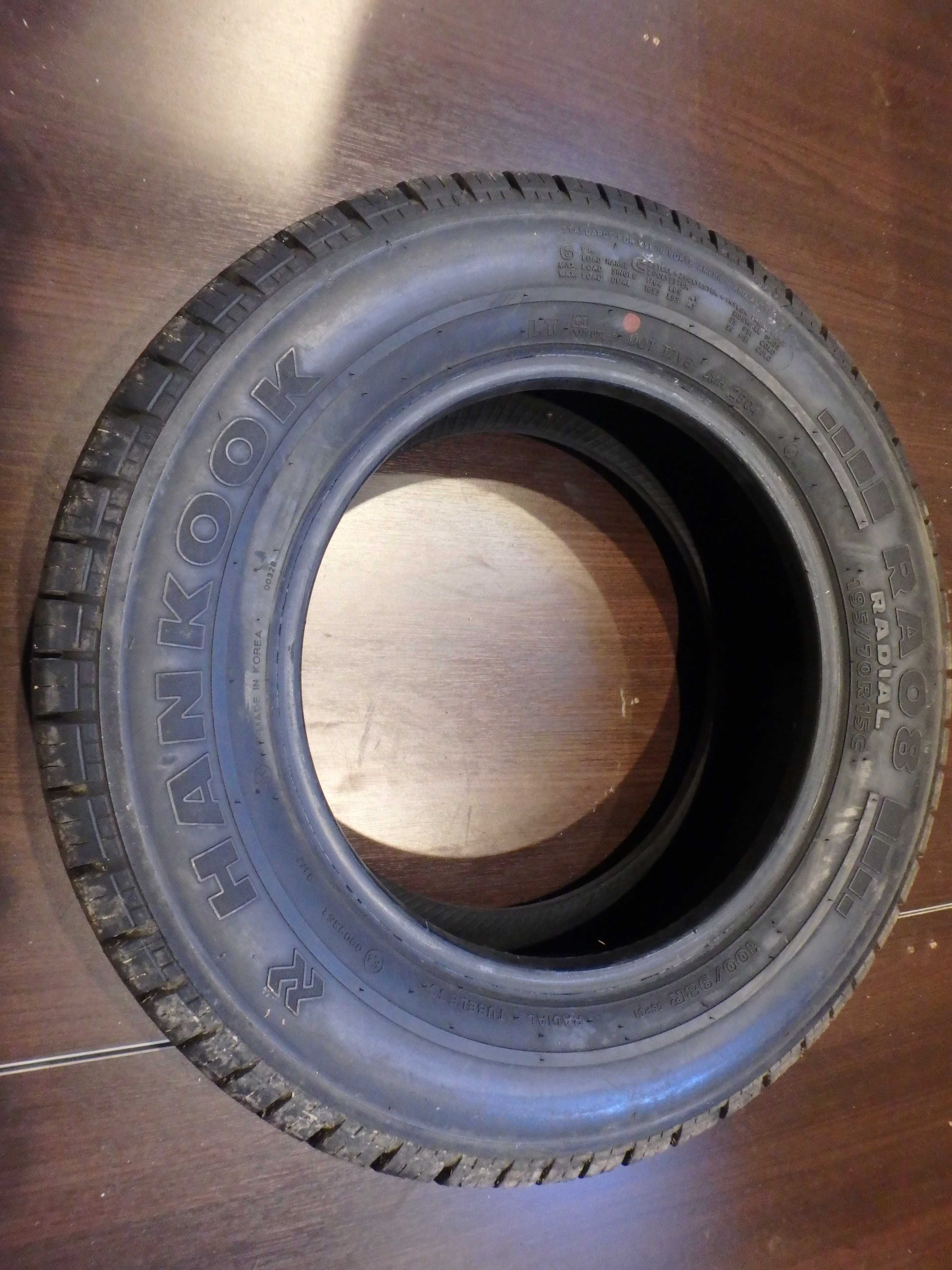 195/70r15C 195/70/15C HANKOOK RADIAL RA08 04r 10mm 231