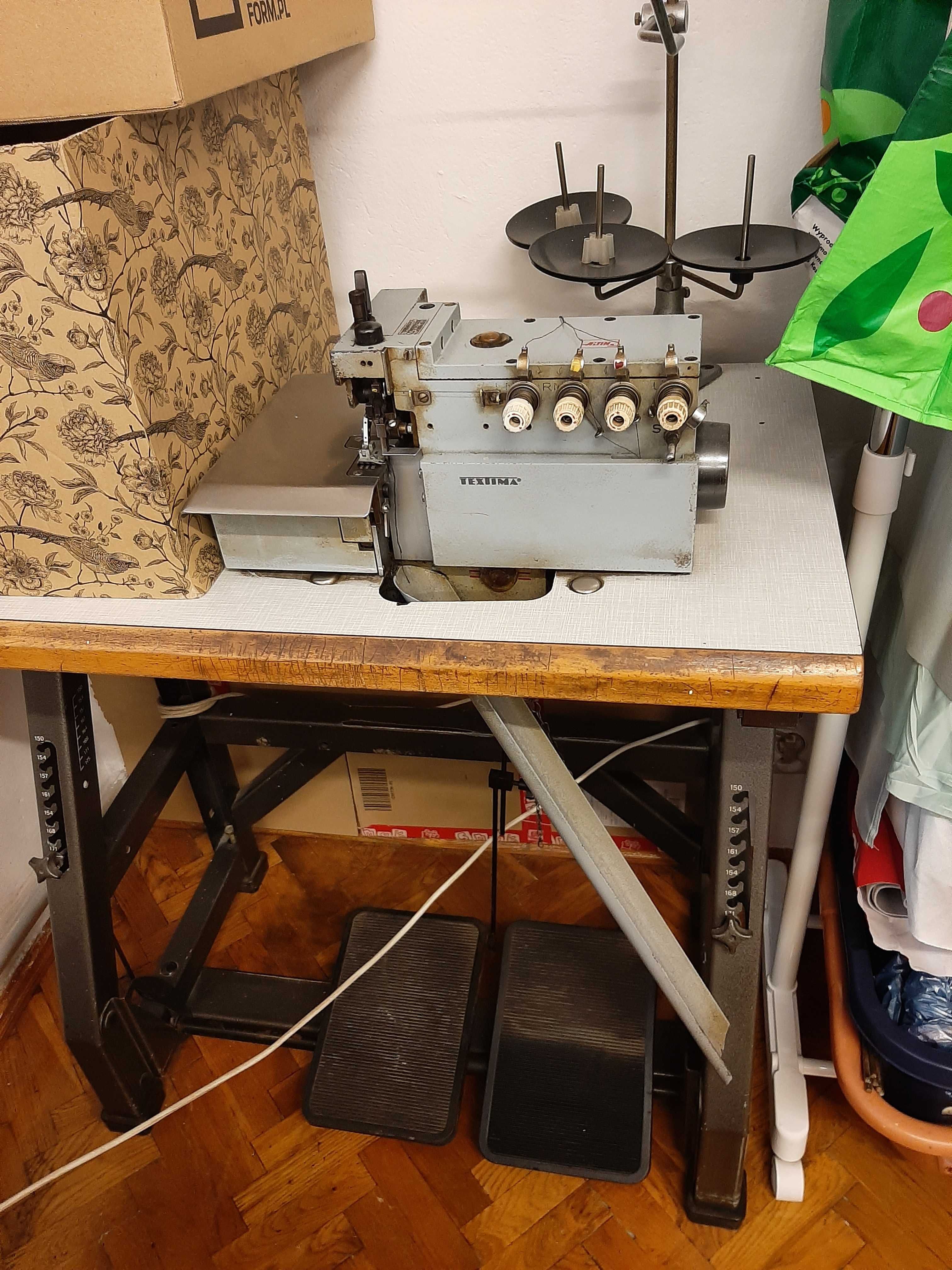 Stębnówka Garudan 350zł.overlock textima altin 150zł. ODBIÓR Osobisty