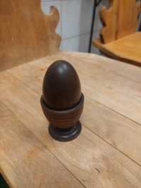 Jajko z drewna świąteczne