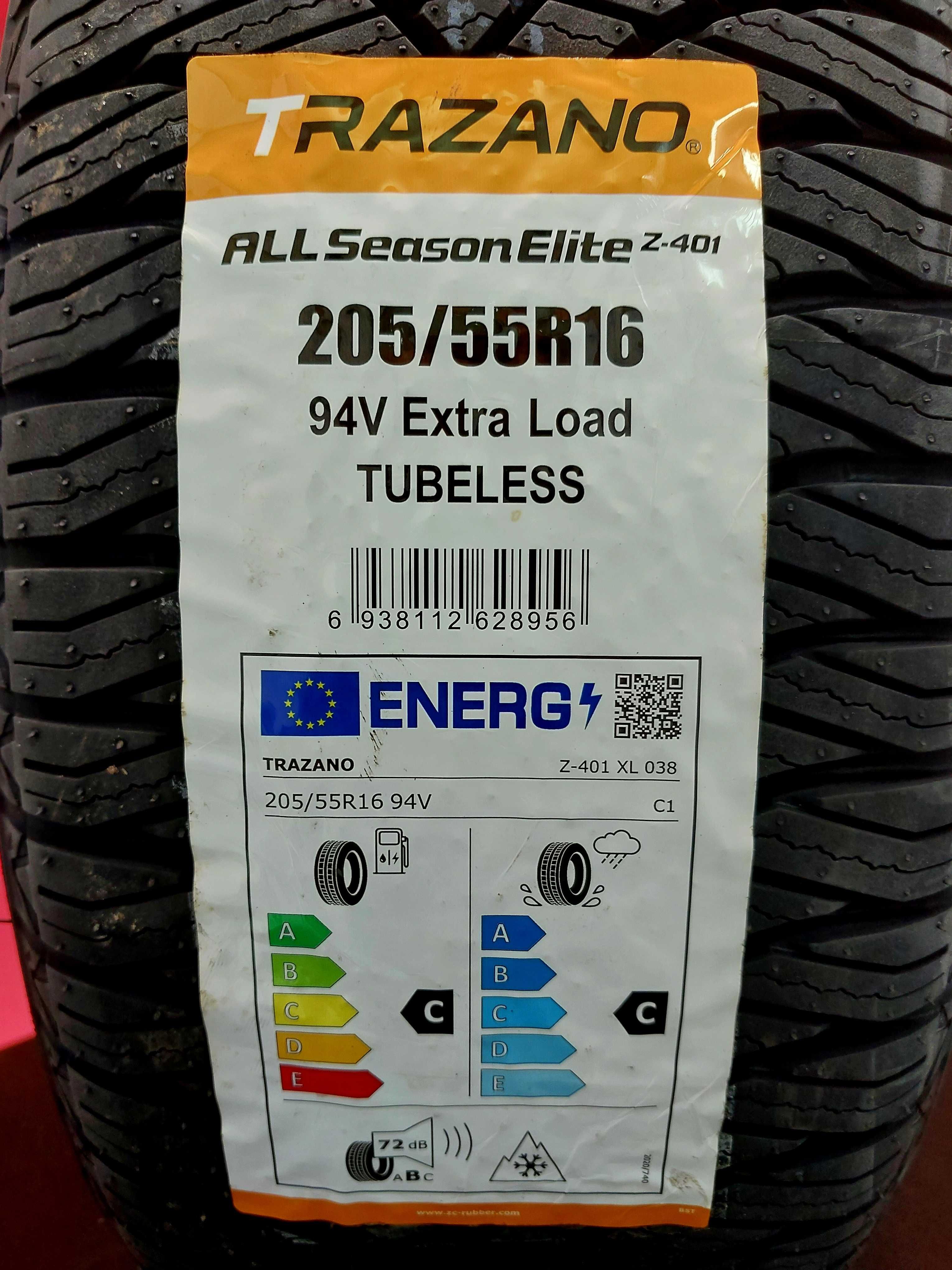 205/55 R16 Nowe wielosezonowe opony Trazano Elite Z-401 94V