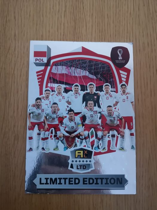 Karta piłka nożna Polska reprezentacja 2022