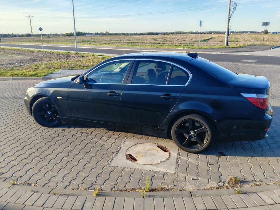 BMW E60  Zarejestrowana mały przebieg