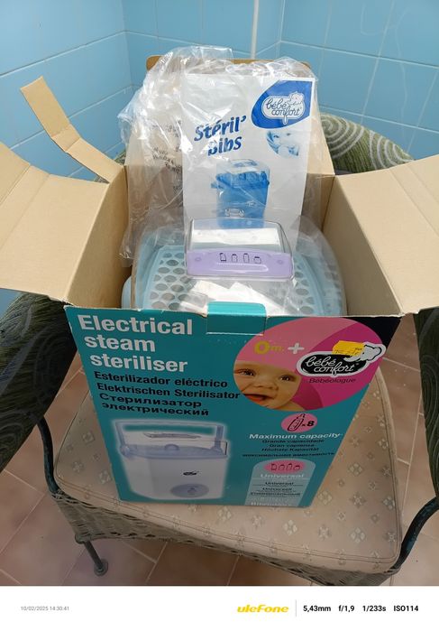 Esterilizador de biberões