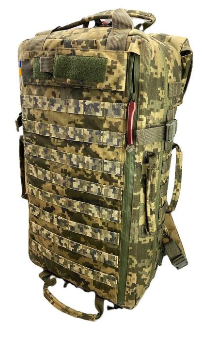 Тактичний рюкзак для бойового медика мультикам піксель без наповнення