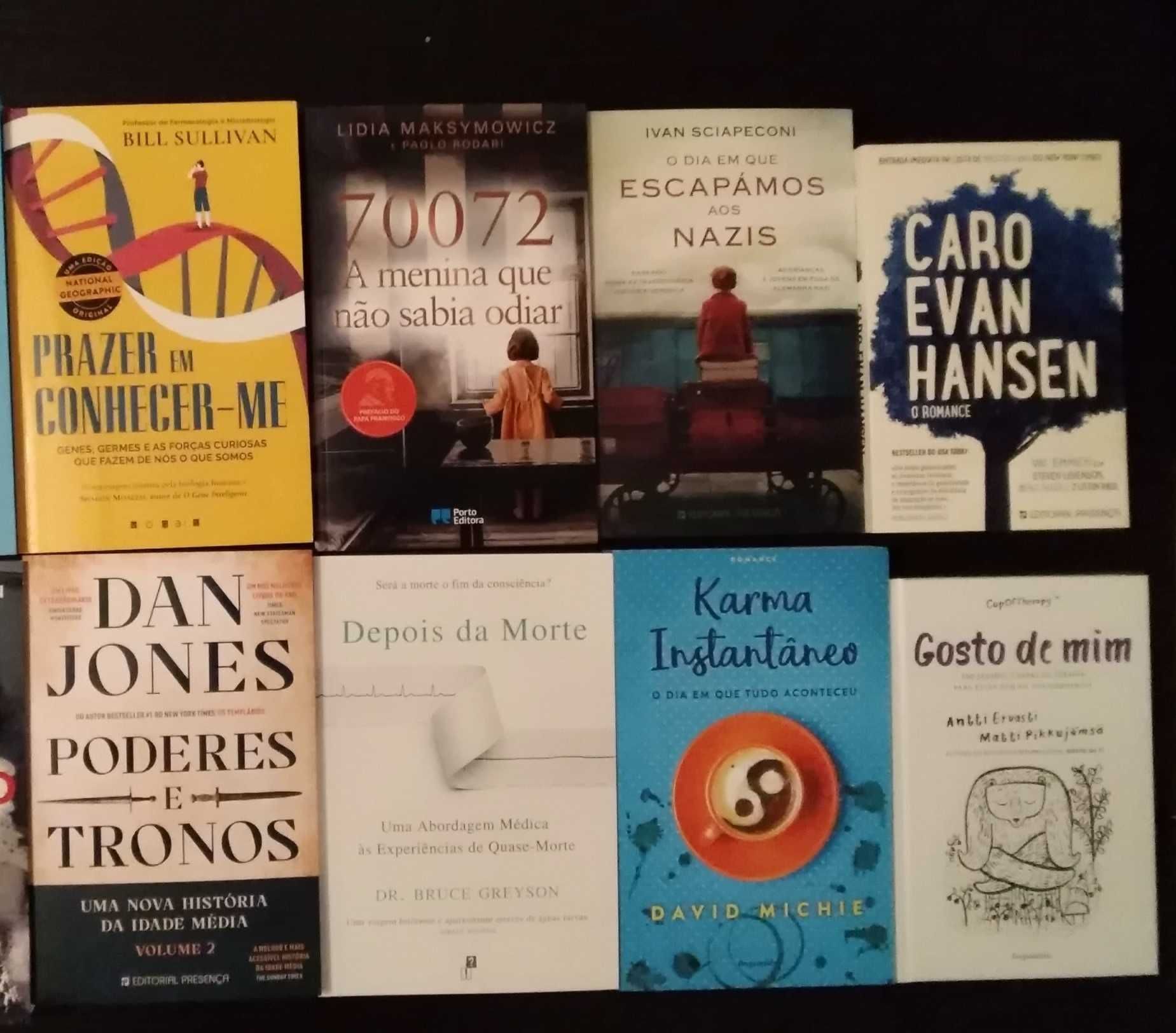 Livros vários autores. Novos!