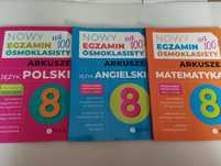 3X Nowy Egzamin Ósmoklasisty Arkusze Język Angielski Polski Matematyka