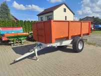 Przyczepa skorupowa Simonneau 6,7 ton