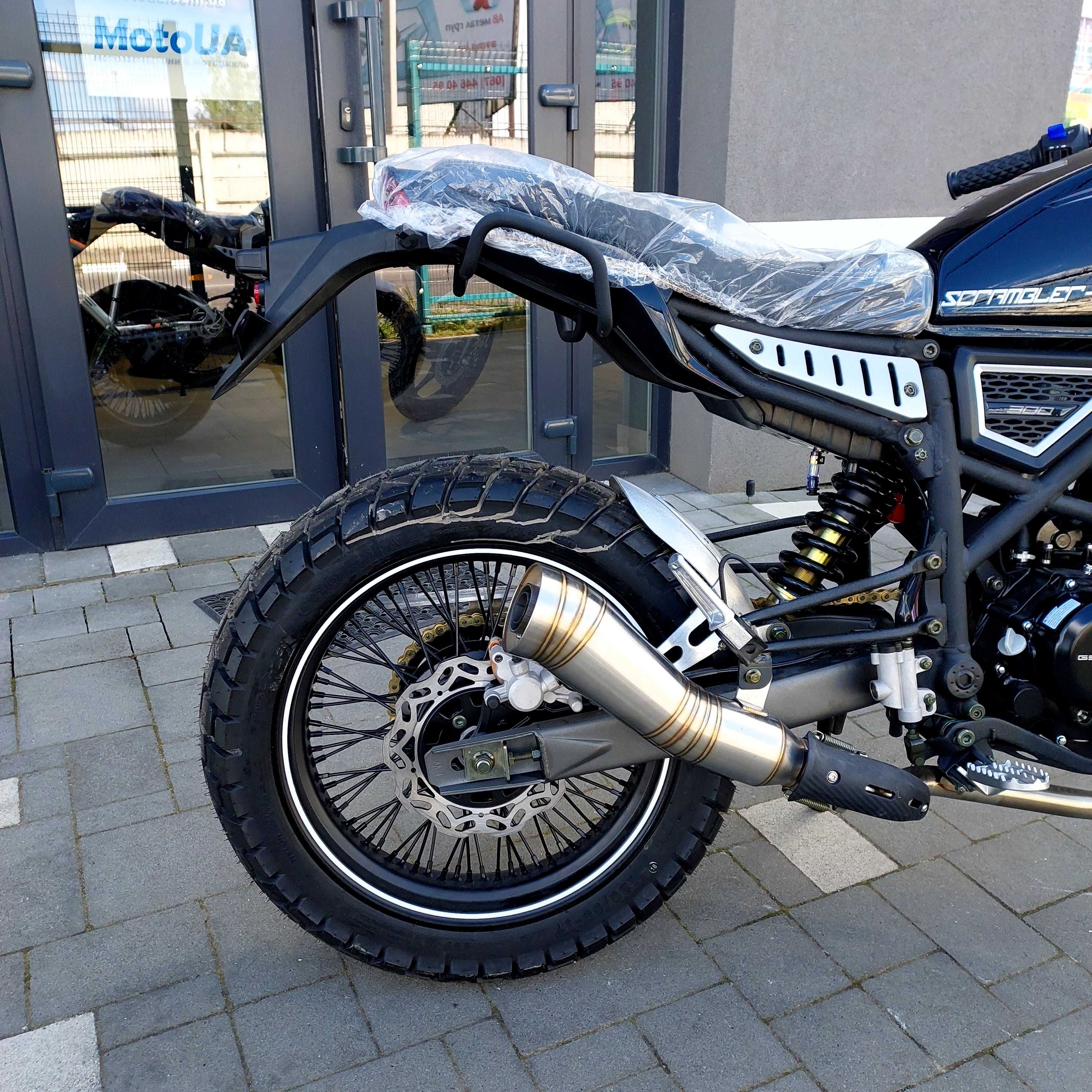 Мотоцикл Geon Scrambler 300, 26 к.с., КПП 6 передач, гарантія,доставка