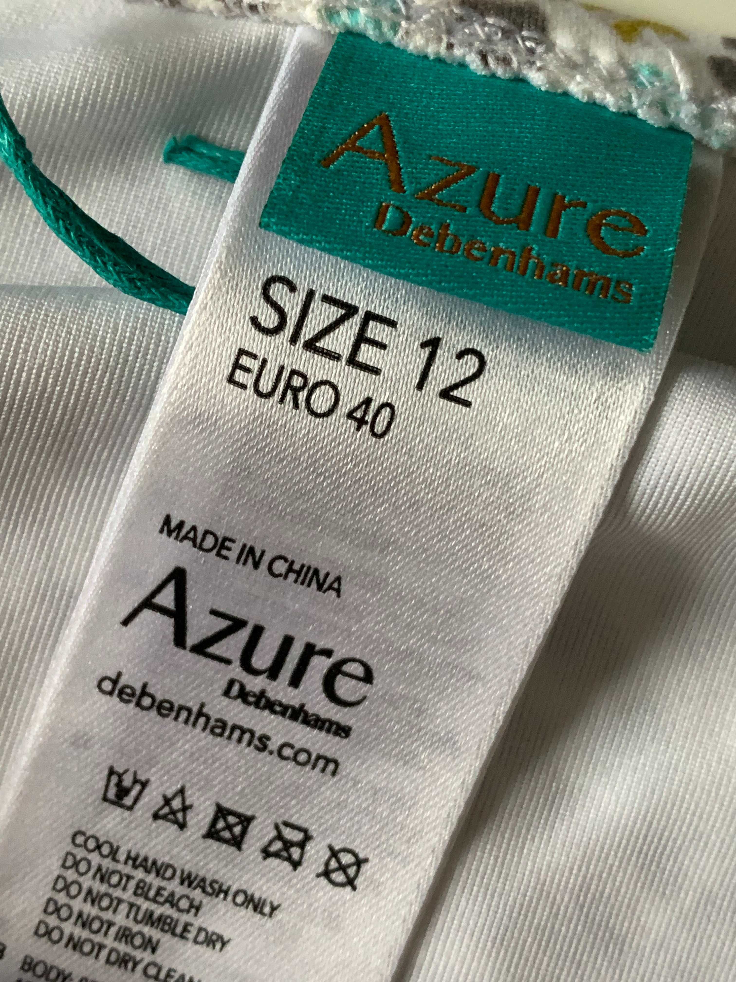 Azure śliczny nowy strój kąpielowy L dół