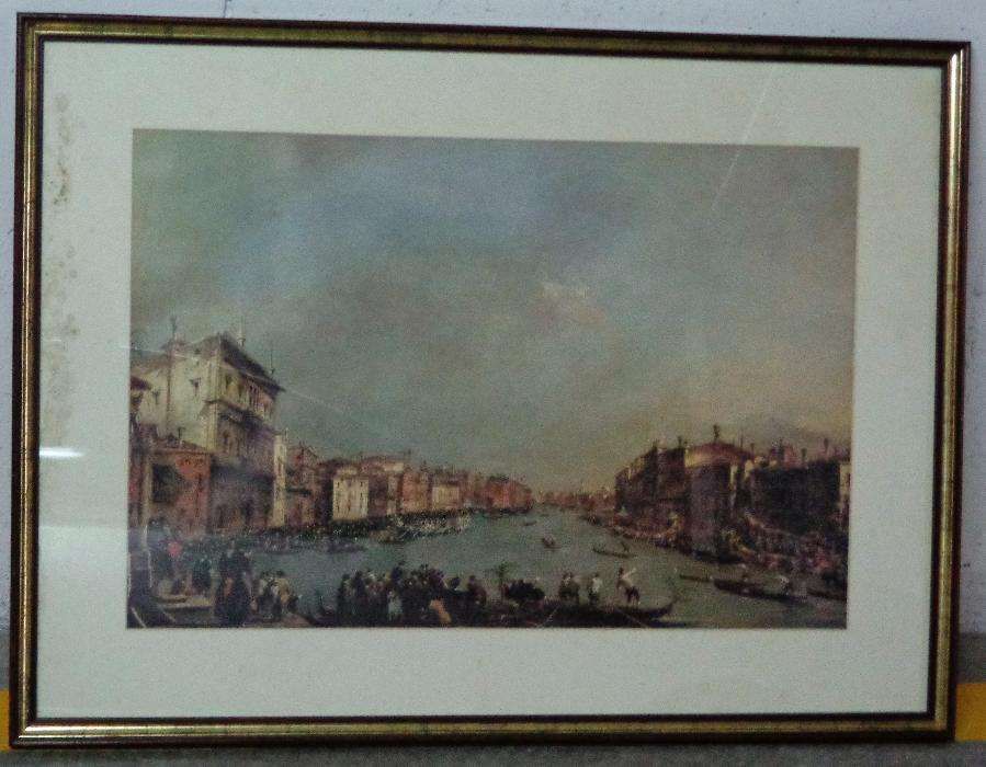 Quadro "Regata no Grande Canal"