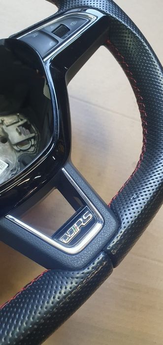 Kierownica skoda octavia 3 vrs idealna łopaty oryginał