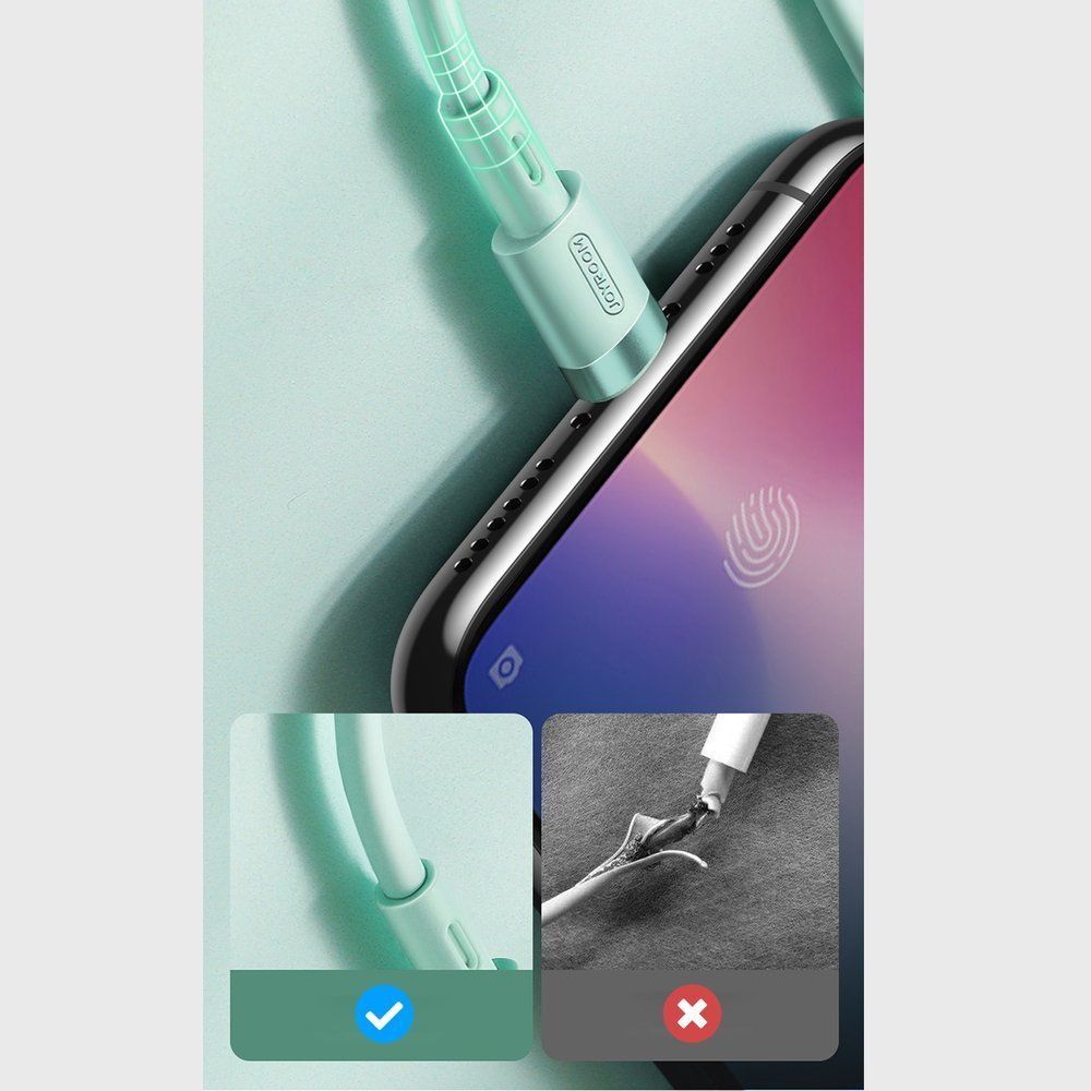 kabel przewód do iphone usb - lightning 2.4a 1.2m czarny