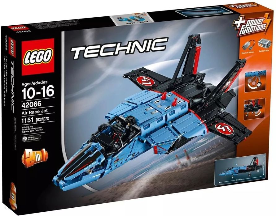LEGO TECHNIC odrzutowiec - nowiutki