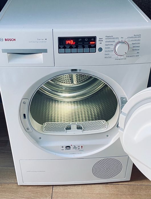 BOSCH Suszarka A++ 8 Kg Pompa Ciepła Seria 4