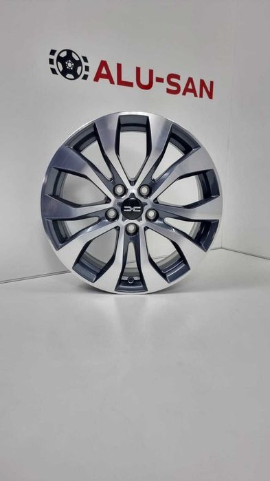 NOWE Alufelgi DACIA 17" Duster SR SD 5x114.3 ET40 - Grafit Poler
