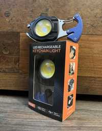 Акумуляторний LED-ліхтарик з карабіном W5143 з Type-C (7 режимів)