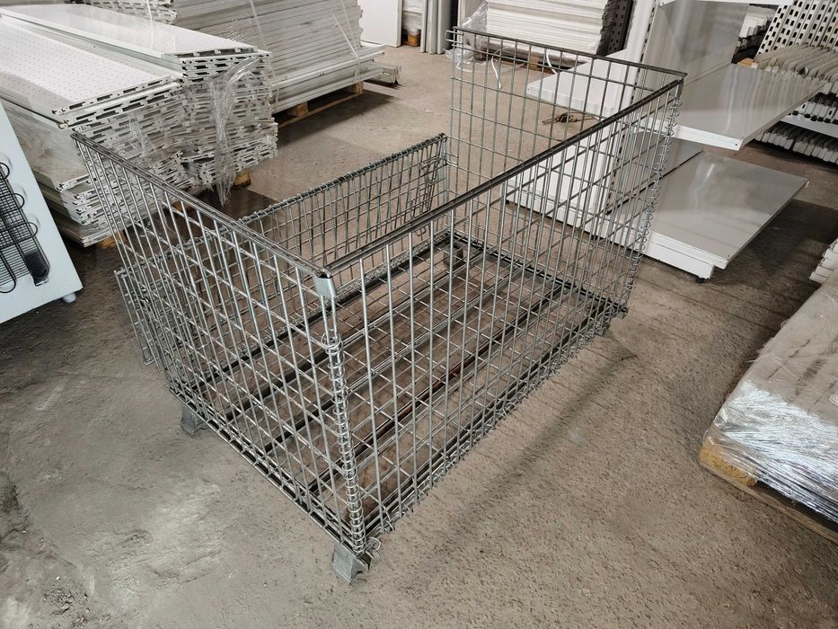 Контейнер сітка бу, овочеві сітчасті контейнери бу, складські сітки