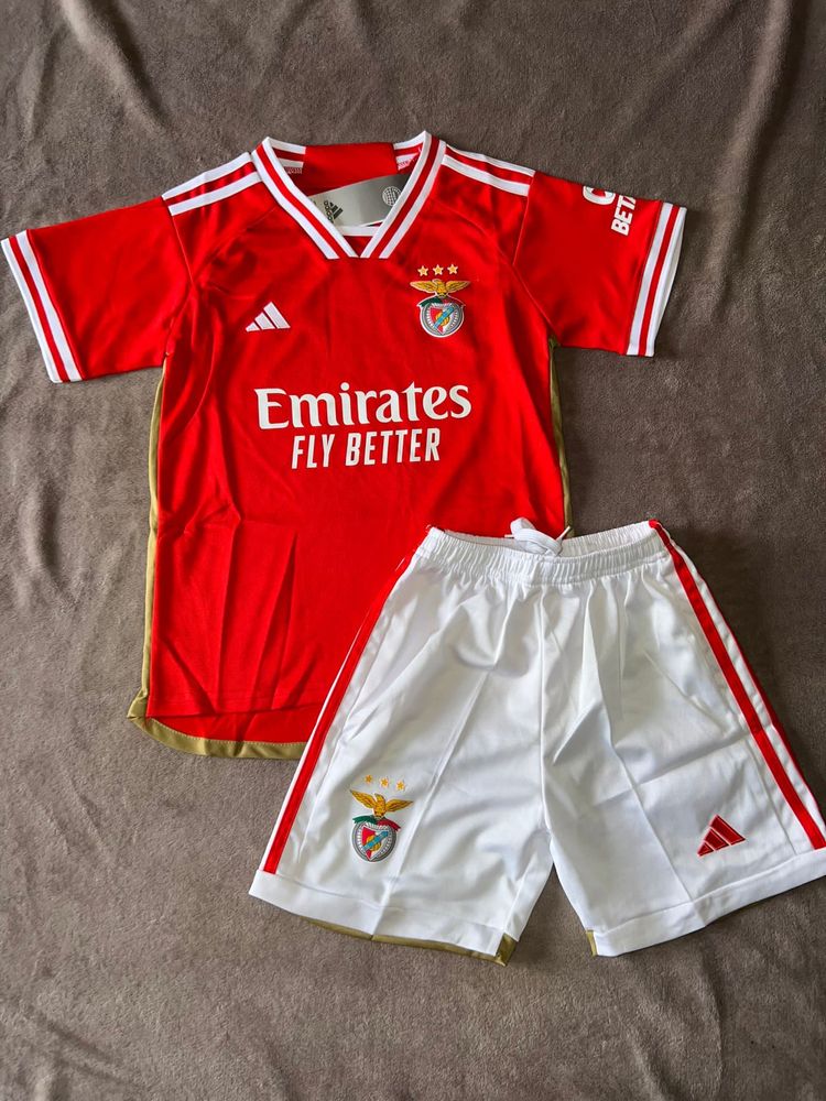 Conjunto Criança do Benfica Vermelho