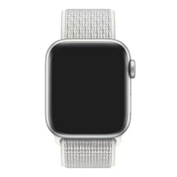 Pasek Nylonowy Apple Watch Nike Loop Biały 38/40/41 mm