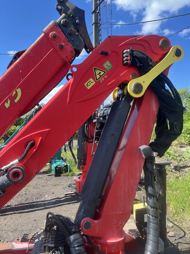 Кран маніпулятор Palfinger Epsilon 140z з пультом 9.5м   Loglift Hiab