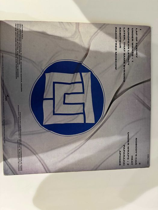 Jethro Tull – Under Wraps - UK - 1 Press