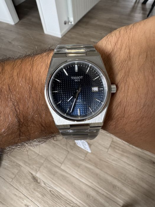 Relogio Tissot PRX Azul