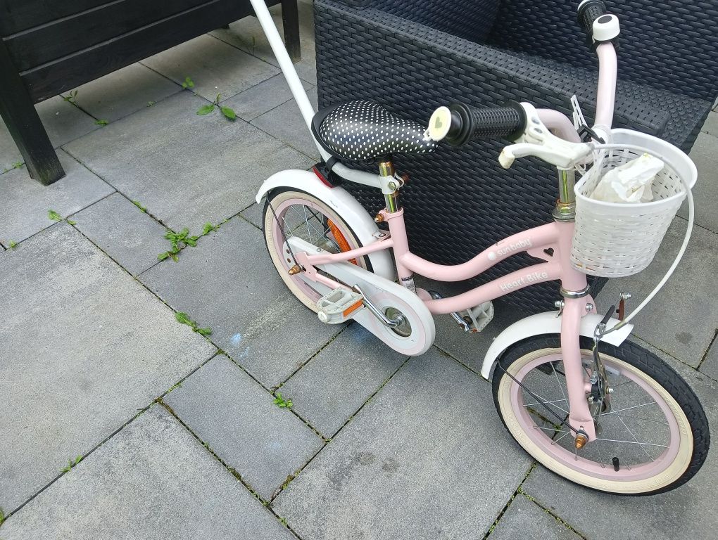 Rower dziecięcy SUN BABY Heart Bike  Różowy