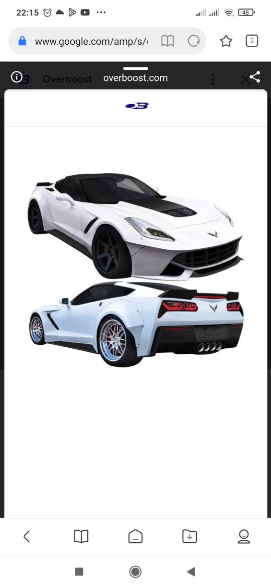 2014-2019 Chevrolet Corvette C7 Duraflex Gran Veloce Wide Body Kit 8