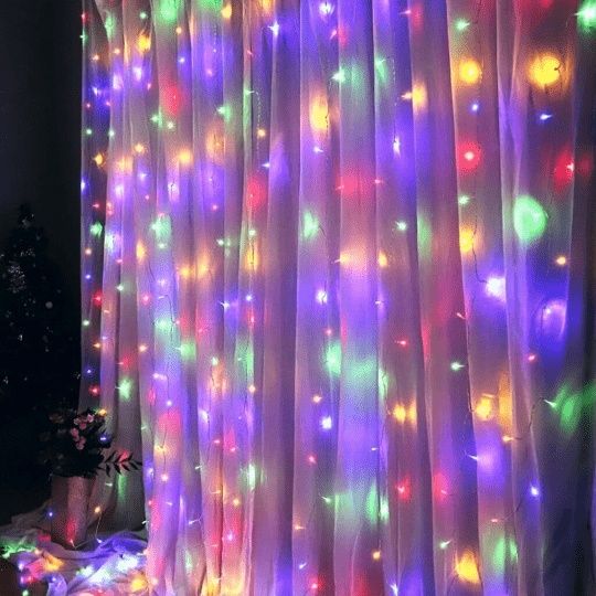 Гірлянди LED роса з пультом 3*2м 10-20м