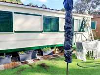 T2 Casa Parque de Campismo Sesimbra Valbom com quintal de 100m2