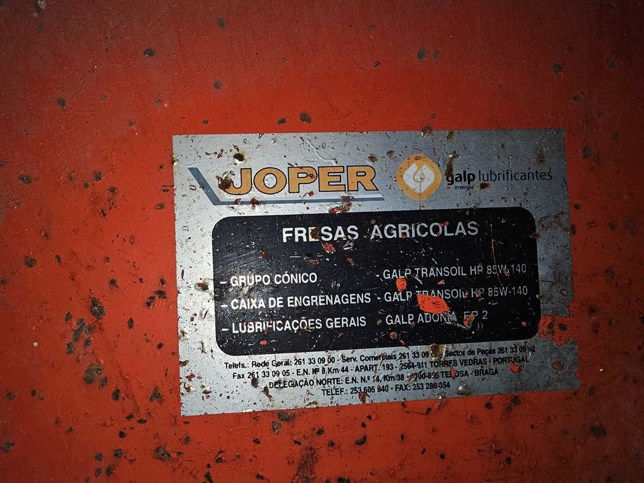 Fresa Joper JFOR150