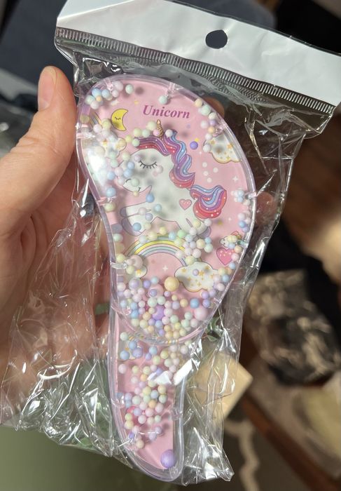 Uroczy zestaw do włosów z jednorożcem