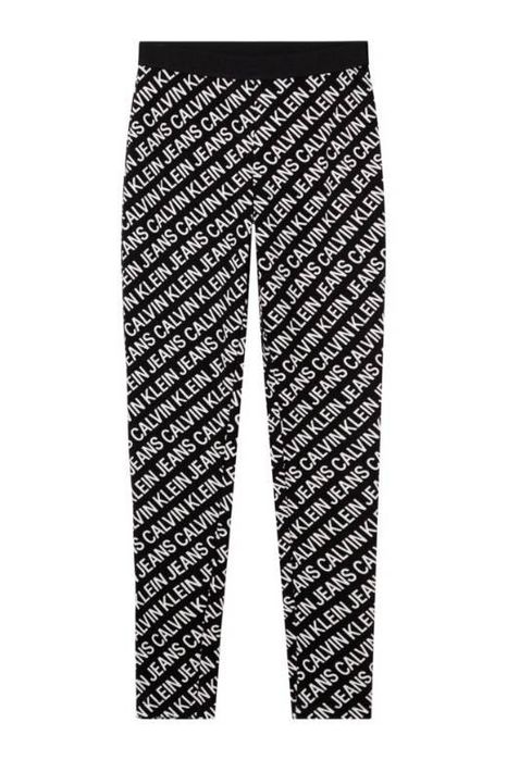 CALVIN KLEIN JEANS legginsy logo XS cudne zadbane