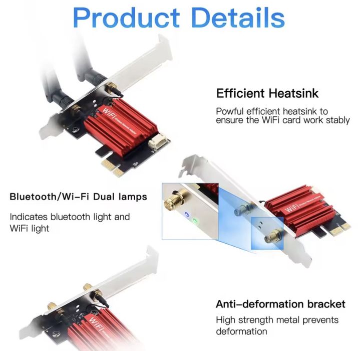 Wi-fi 5 AC1200 + bt4.0