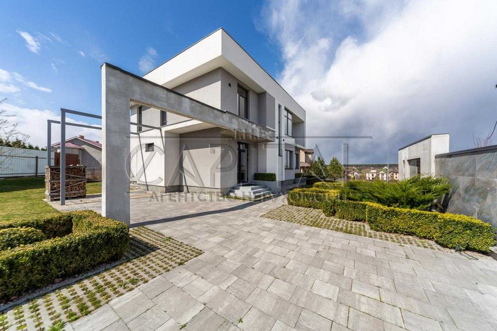 Продаж котеджу hi-tech 260 м2 Березівка Київська обл., купити будинок,