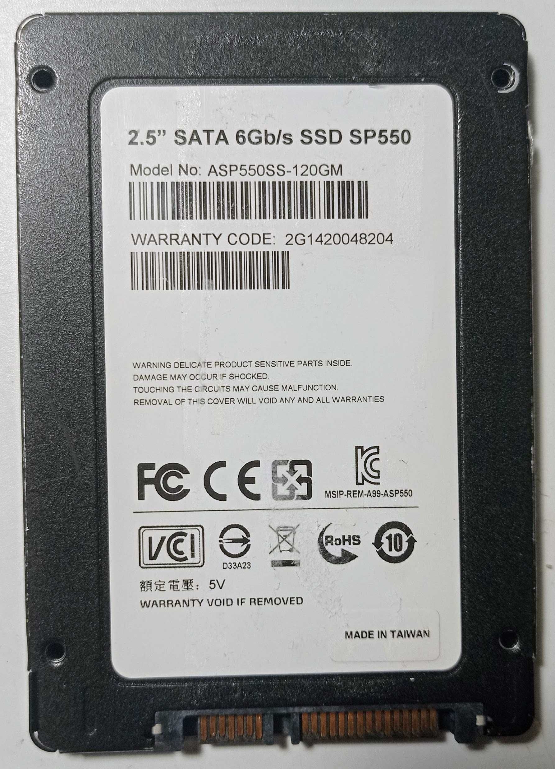 Disco SSD, 2.5" 120Gb