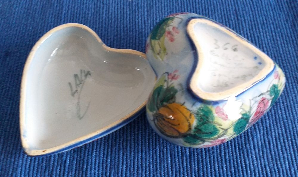 Caixinha coração, de Alcobaça