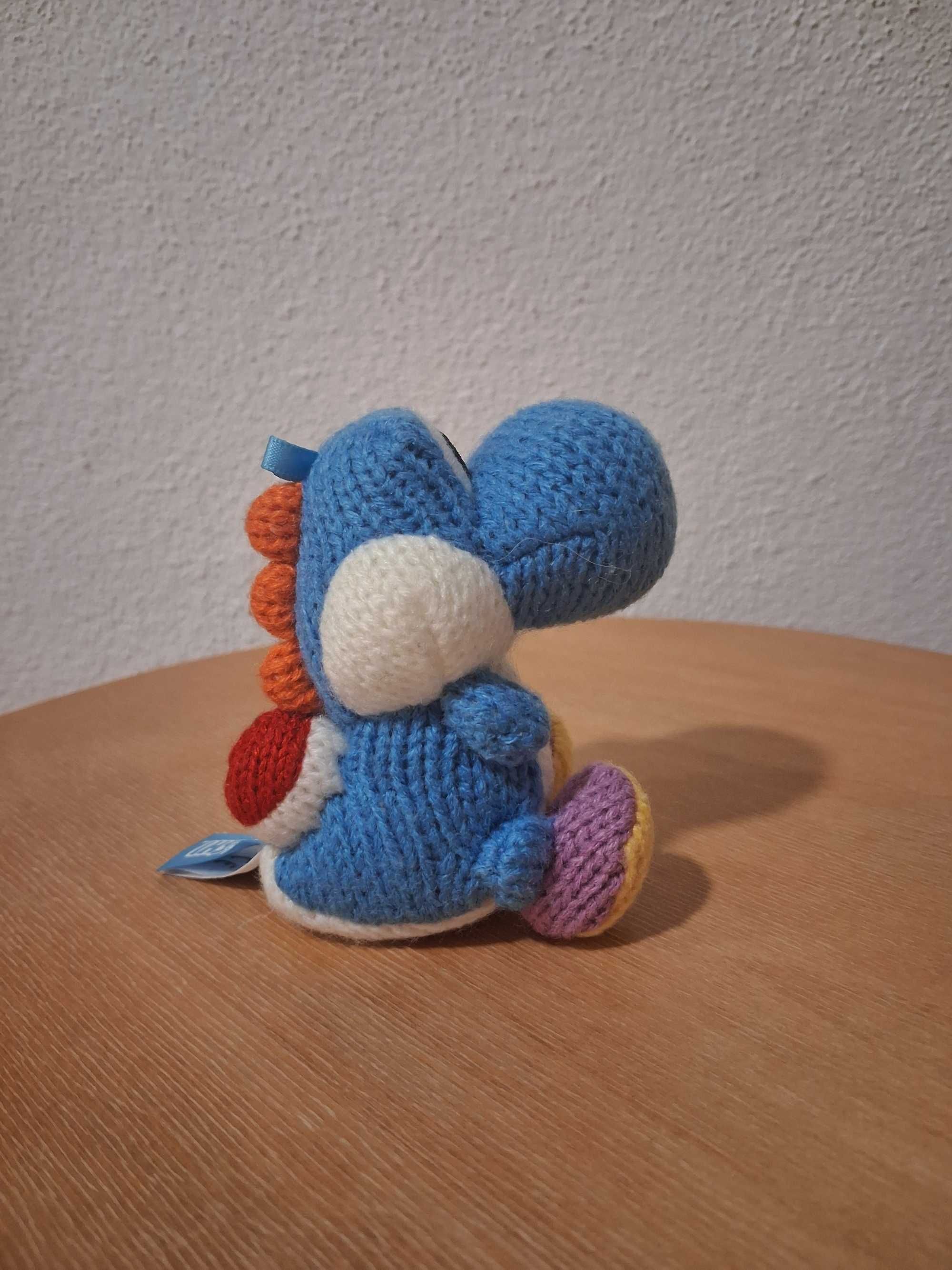 Yoshi de Lã Azul (Yarn Yoshi) – Amiibo Original Nintendo