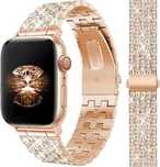 JRDM bransoleta Z DIAMENTAMi do Apple Watch SE 9/8/7/6/5 42/44/45/49mm