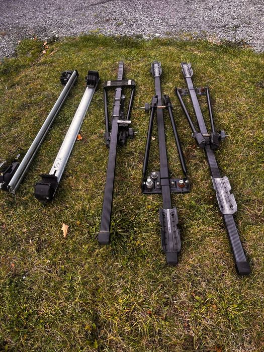 Bagażnik dachowy na 3 rowery toyota corolla