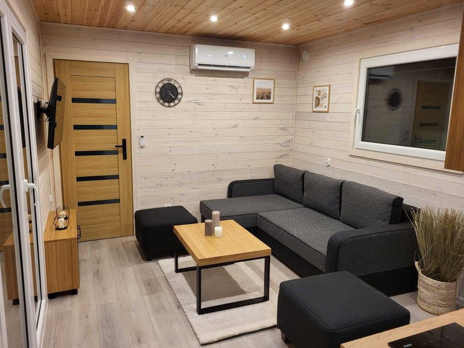 Całoroczny dom mobilny 35m² holenderski drewniany modułowy