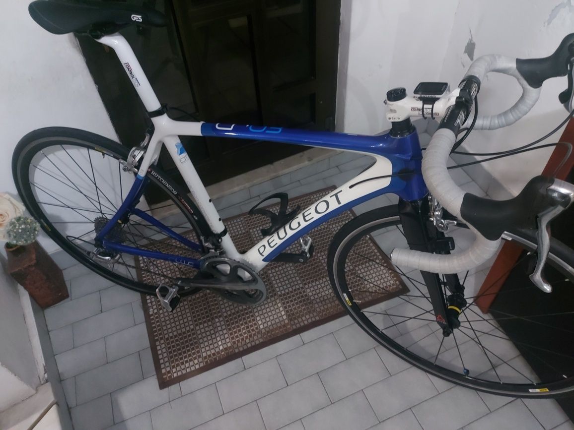 Bicicleta de estrada Peugeot carbono