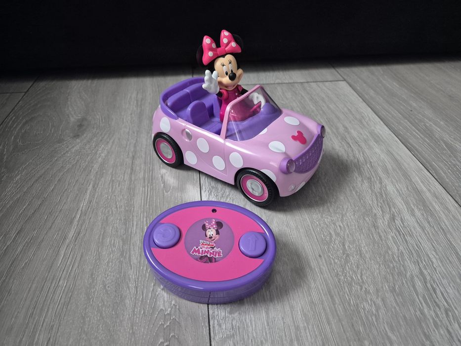 Zdalnie sterowany różowy kabriolet, Disney Myszka Minnie